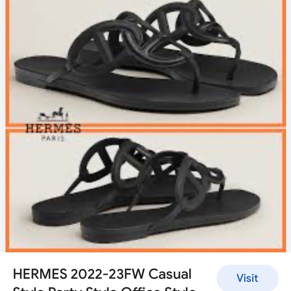 Rouge Helium Rubber Sandals (Name brand Inspired Egerie  Her més) - Picture 8 of 8